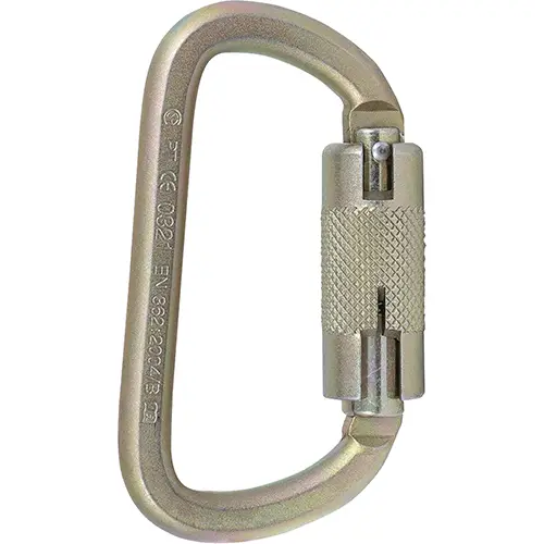 Carabiners – Hardware – Zinc Plated Steel – 3/4" Gate Openning