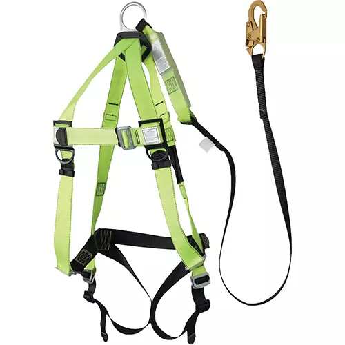 Harness/Lanyard Integral Combo – 110-220 lb Capacity – 4' (1.2 m)