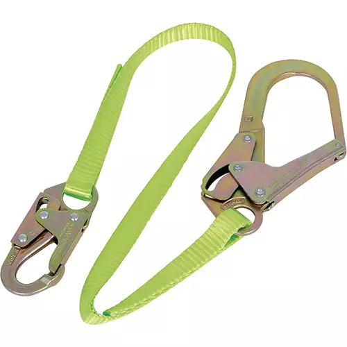 Webbing Restraint Lanyard – Body Snap/Anchor Form – 6 ft.