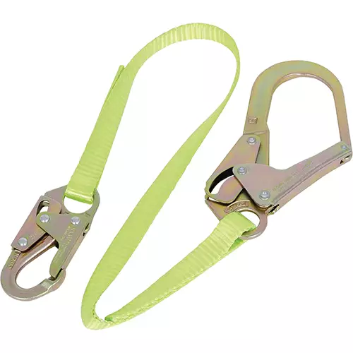 Webbing Restraint Lanyard – Body Snap/Anchor Form – 4 ft.
