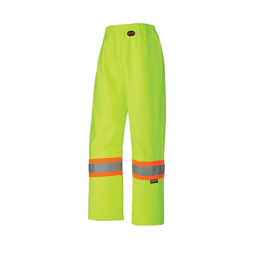 Hi-Vis 450D Safety Pants – 100% Waterproof – Hi-Vis Yellow/Green – XS