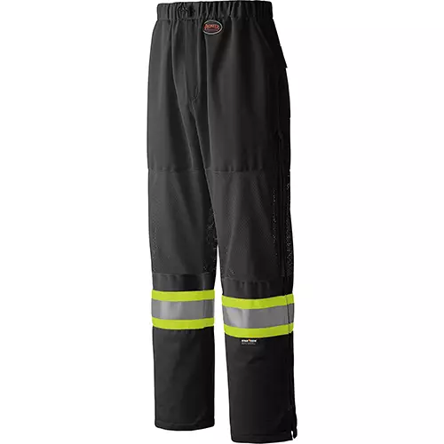 Hi-Vis Traffic Safety Pants – Black – S
