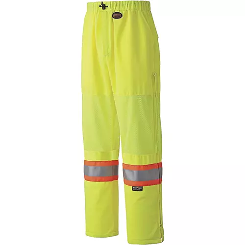 Hi-Vis Traffic Safety Pants – Hi-Vis Yellow/Green – XS