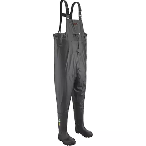 Hip Wader – Steel Toe/Plate – Black – 10