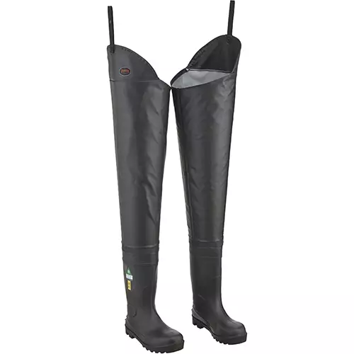 Hip Wader – Steel Toe/Plate – Black – 10