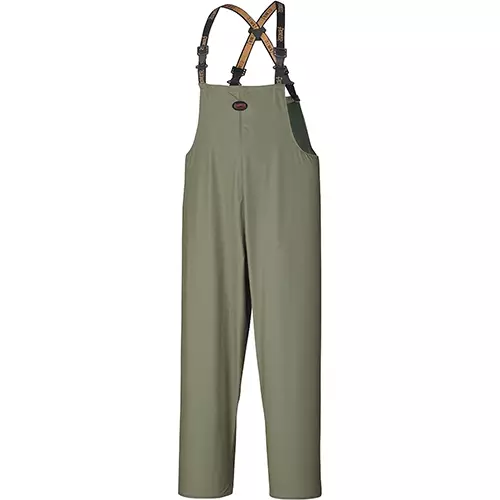 Bib Pants – Waterproof – PU Stretch – Olive – XS