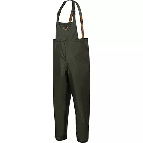 Nailhead Ripstop Tree Planter Bib Pants – 100% Waterproof – Yellow – XS