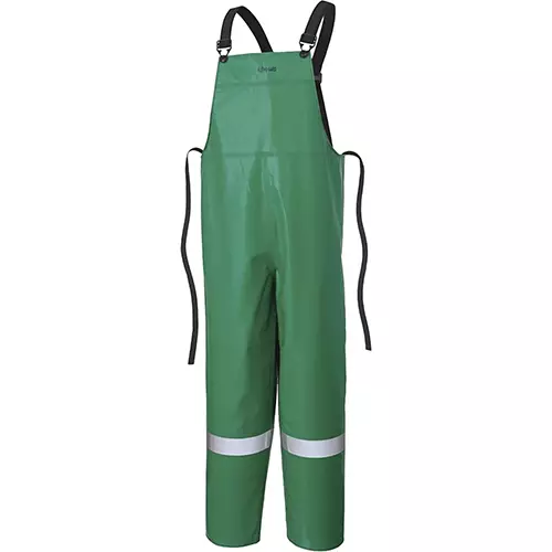CA-43® FR and Chemical Protective Bib Pant – StarTech Tape – Green – S