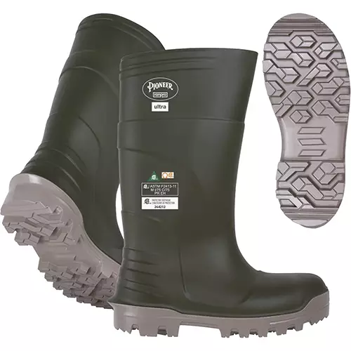 Ranpro Ultra –50°C PU Boots – Composite Toe/Plate – Green – 6