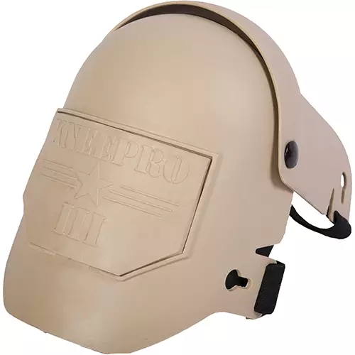 KneePro Ultra Flex III Knee Pads - Quick Snap Clips – Tan