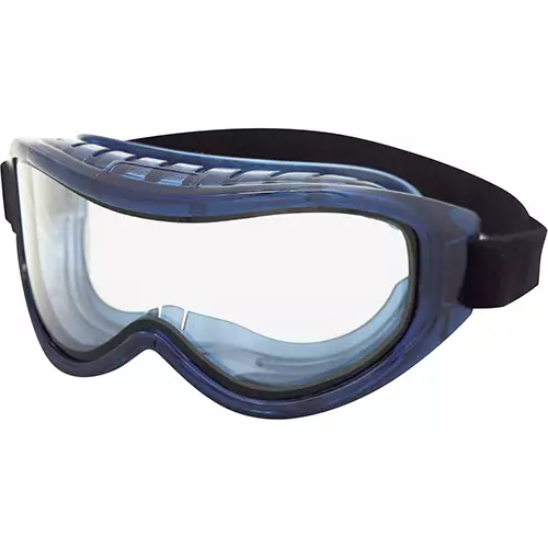 Odyssey II Series Safety Goggles – Industrial Dual Lens – Indirect Vent – Polycarbonate – Anti-Fog – Clear