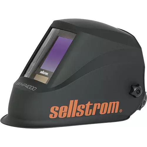 Premium Series – Welding Helmet with Extra Large Blue Lens Technology ADF – Black
