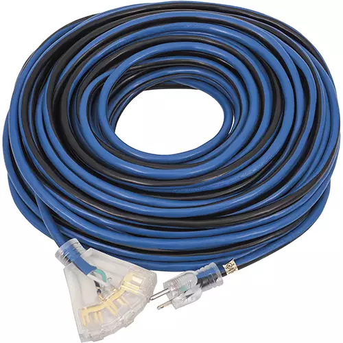 Extension Cord – Contractor Grade – Tri-Tap – 12 Gauge – 100'