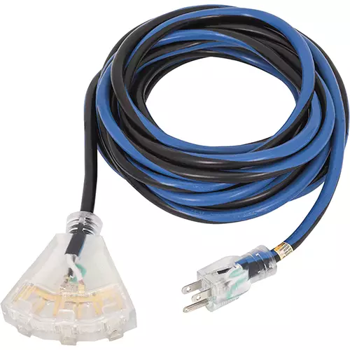 Extension Cord – Contractor Grade – Tri-Tap – 14 Gauge – 25'