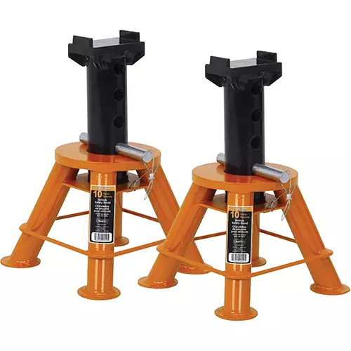 Jack Stands – Low Profile – 10 Ton – 1 pair
