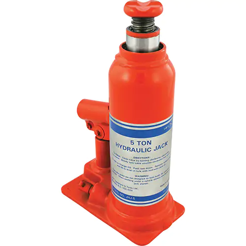 5 Ton JET Hydraulic Bottle Jack – Super Heavy Duty