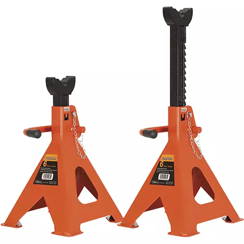 Jack Stands – Ratcheting-Style – 6 Ton – 1 pair