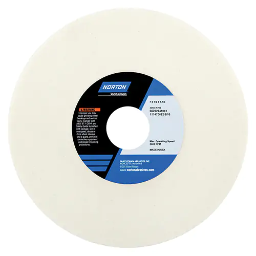 7 x 1/2 x 1-1/4 In. Toolroom Wheel 38A 120 K VBE T01