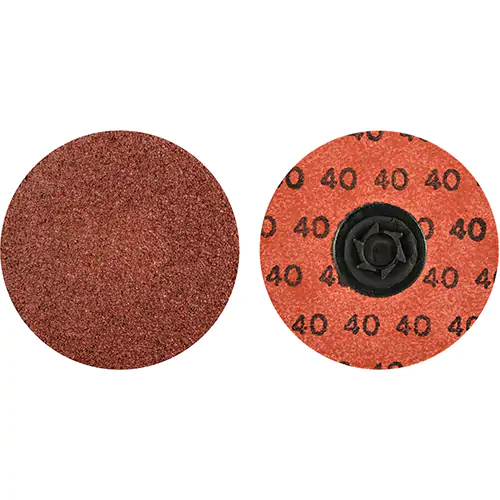 3 In. Gemini Quick-Change Cloth Disc Type I 40 Grit AO