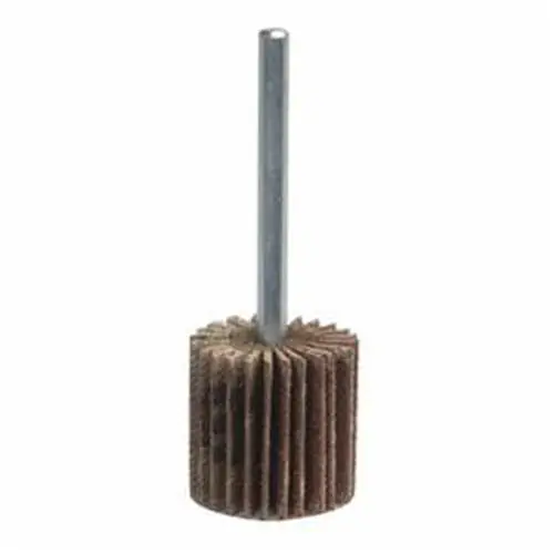 1-3/16 x 1/4 x 1/4 In. Super Finish Steel Shank Mini Flap Wheel 60 Grit AO