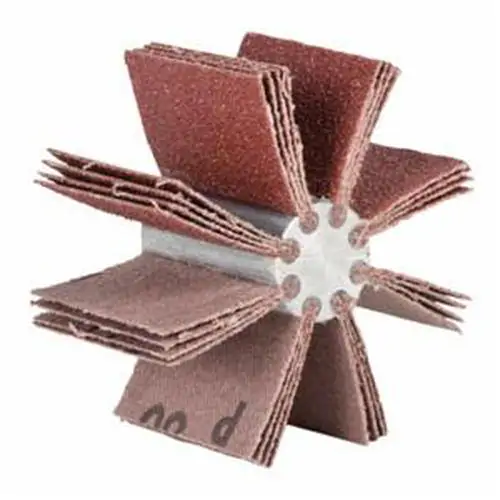 6-3/4 x 1-1/2 In. Plain Flap B-8 Bore Polisher 60 Grit AO 4-Ply