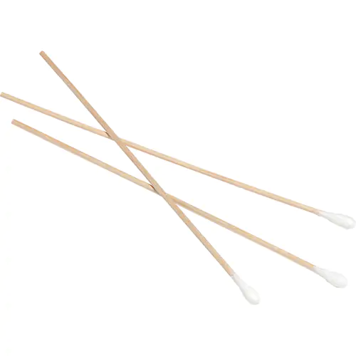 COTTON TIP APPLICATOR, 6", PACK OF 1000 (White 1000 Count)