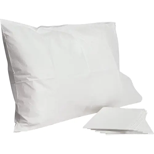 PILLOW CASES, DISPOSABLE, PACK OF 25 (White OS)