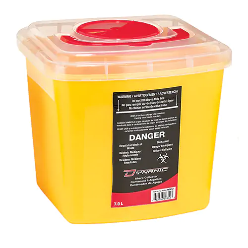 SHARPS CONTAINER, 7L (Yellow 7 L)