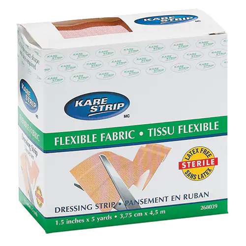 FLEX. FBRC DRESS. STRP,1.5"X5YRD (Natural 5 yds)