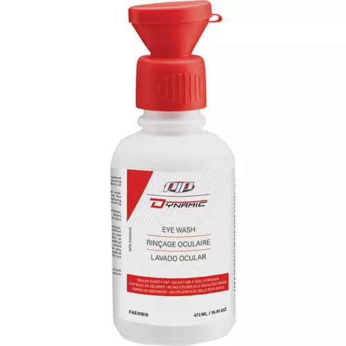 Empty Eyewash Bottle (Clear 16 oz)