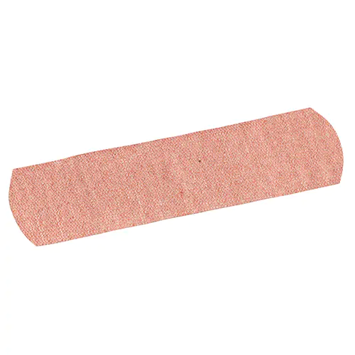 ADHESIVE FABRIC STRIPS,0.75"X3",BX/100 (Natural 100 Count)