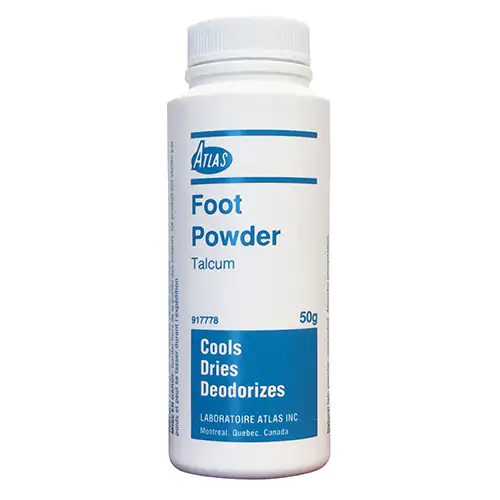 ATLAS FOOT POWDER, 50GR (White OS)