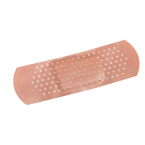 ADHESIVE STRIPS,PLASTIC,1"X3",BX/100 (Natural 100/BX)