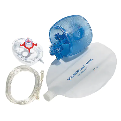 MAN. RESUSCITATOR,ADULT,NON-AUTOCLAVABLE (Clear OS)