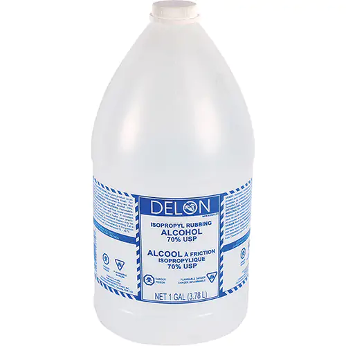 RUBBING ALCOHOL, ISOPROPYL 70%, 4L (Clear 4 L)