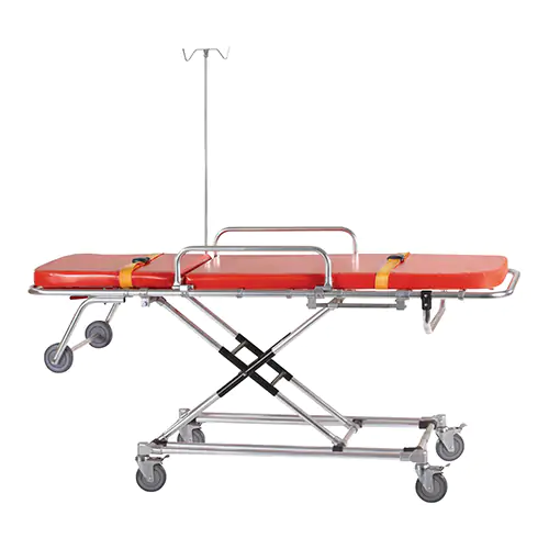 AMB. STRETCHER,76X22.5X35.4",350LB CAP. (Silver OS)
