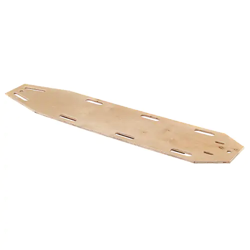 FULL WOOD SPINAL BOARD, 72"X16" (Natural OS)