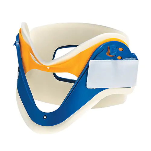 CERVICAL COLLAR,FOAM/PLASTIC,ADJUSTABLE (Blue OS)
