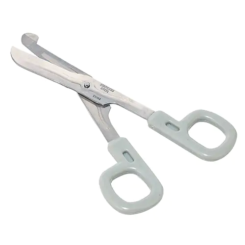 PARAMEDIC SCISSORS, GREY LOOPS, 5.5" (Silver OS)