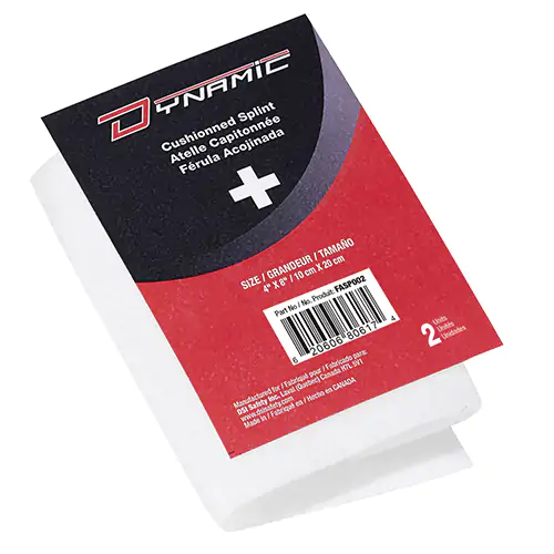 PADDING FOR SPLINT, 4"X8", PACK OF 2 (White OS)