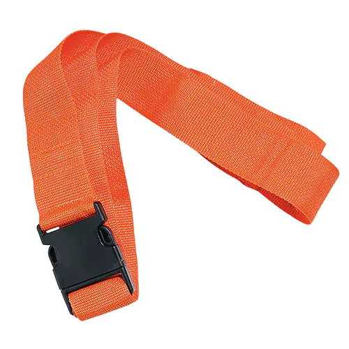 BUCKLE/STRAP 2 PIECE SET, 4 FEET LONG (Orange OS)