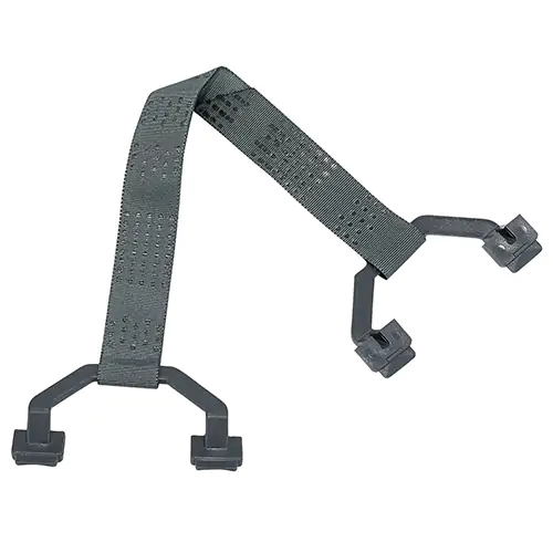 2-Point Comfort Strap For Dynamic Hard Hats (Black OS)