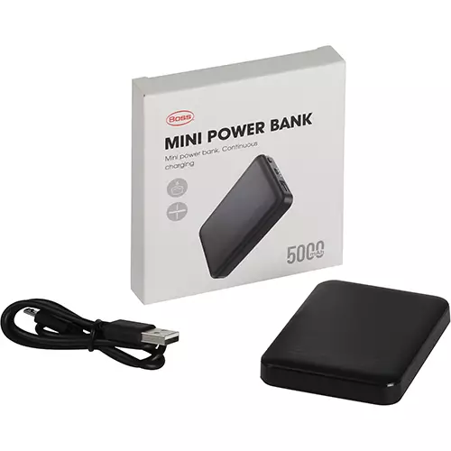 HEATED VEST BATTERY, 5V, WEIGHT 140G, 11.9*9.2*7CM (Black OS)