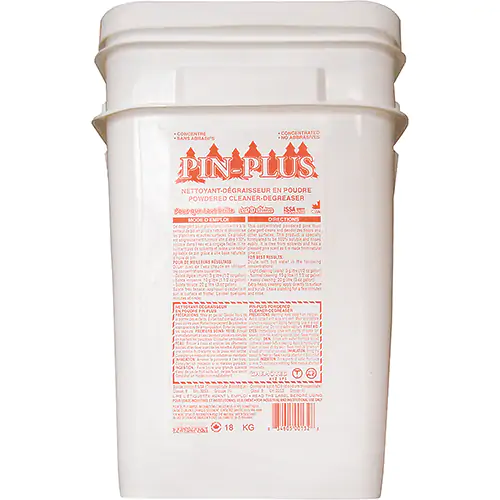 PIN-PLUS CONCENTRATED POWDERED CLEANER & DEGREASER