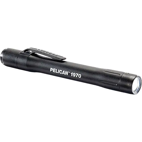 Pelican Flashlight without Helmet Bracket LED, lm – 139 Run Time – 4h 15min Batt – AAA, Black