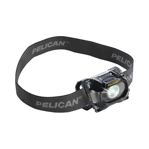 Pelican HeadsUp Lite™ LED, lm – 72 Run Time – 6h Batt – AAA Cert – Class I, Division 1, Black