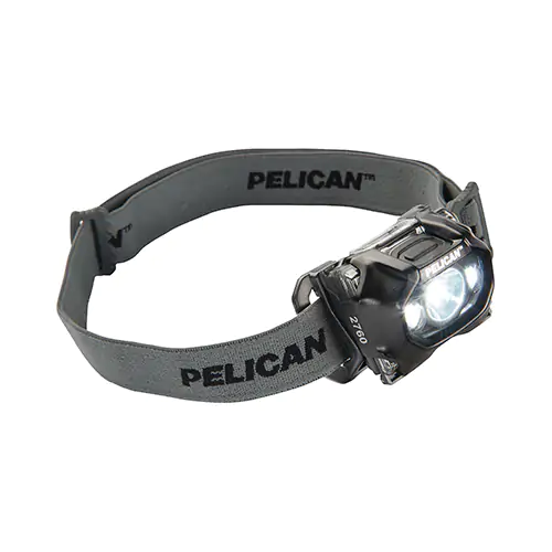 Pelican HeadsUp Lite™ LED, lm – 204 Run Time – 2h Batt – AAA, Black