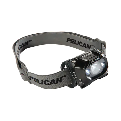 Pelican HeadsUp Lite™ LED, lm – 155 Run Time – 6h 15min Batt – AAA Cert – Class I, Division 1, Black