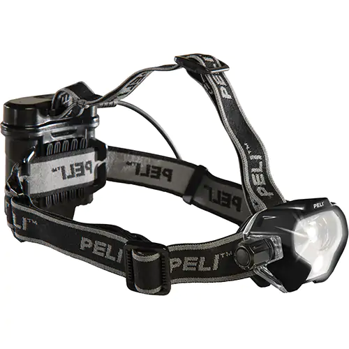 Pelican HeadsUp Lite™ LED, lm – 215 Run Time – 5h Batt – AA Cert – Class I, Division 1, Black