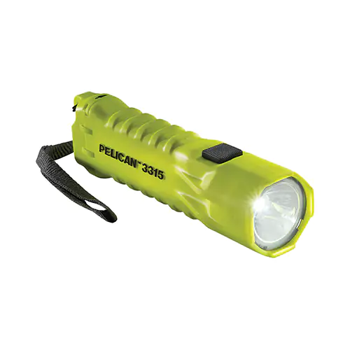 Pelican Medium Light LED, lm – 160 Run Time – 19h Batt – AA Cert – Class I, Division 1, Photoluminescent